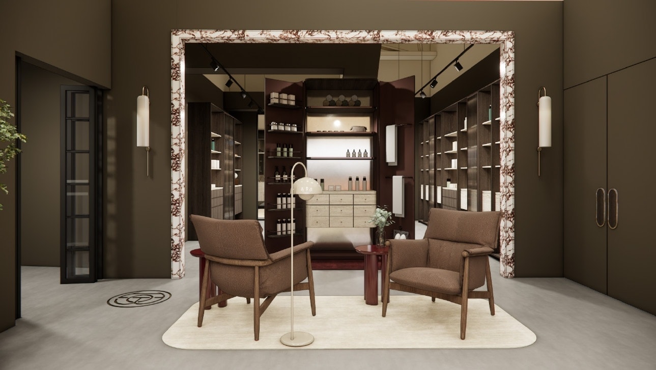 Interior project — considered materiality and light
